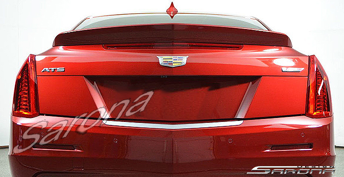 Custom Cadillac ATS  Coupe Trunk Wing (2014 - 2018) - $290.00 (Part #CD-023-TW)